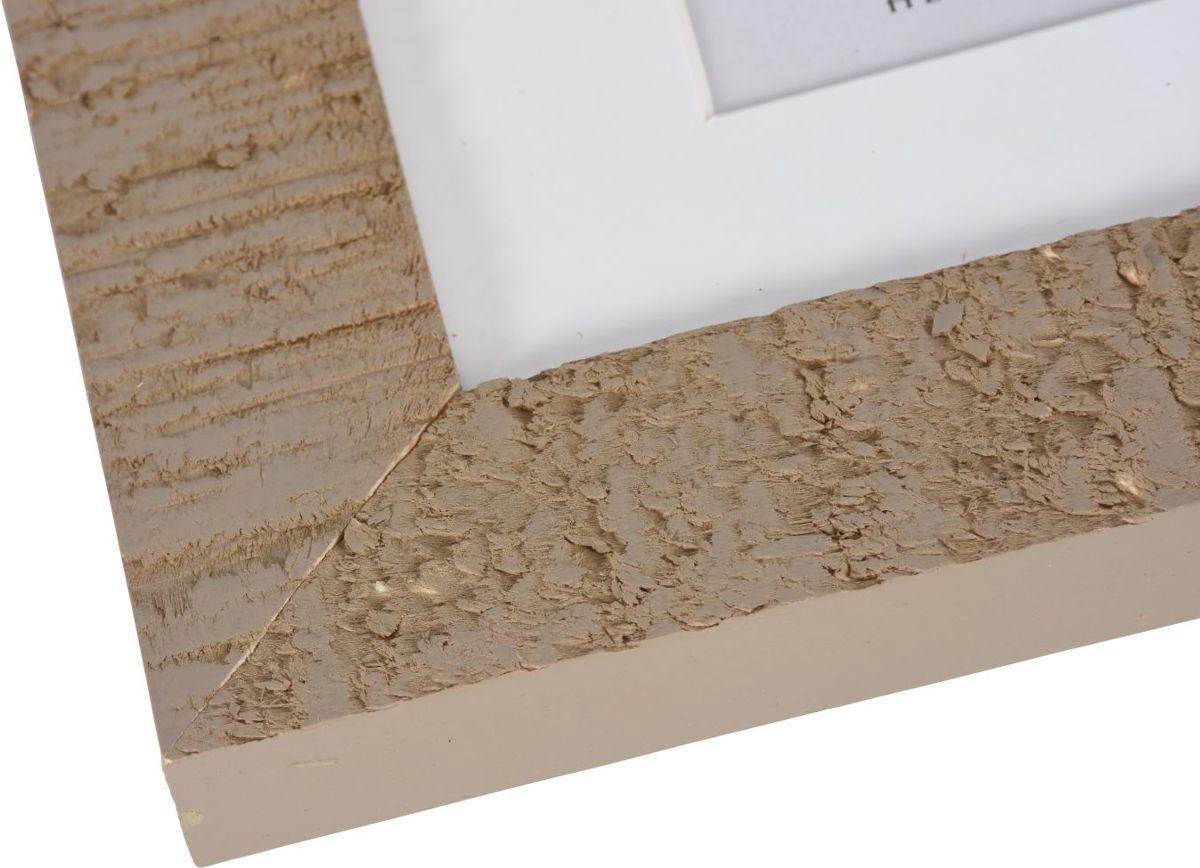 Henzo Driftwood 40x40 Beige Marco de Fotos, Madera, 40 x 40 x 1.5