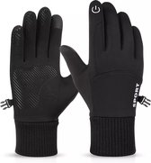 Roegaarden Handschoenen - Heren en Dames - Sport - Touchscreen - L/XL - Zwart