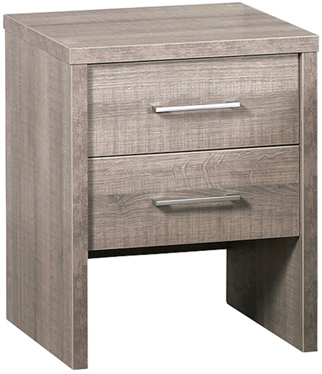 Maxi Nachtkast Asti - 49 x 55 x 44 cm - authentiek eiken