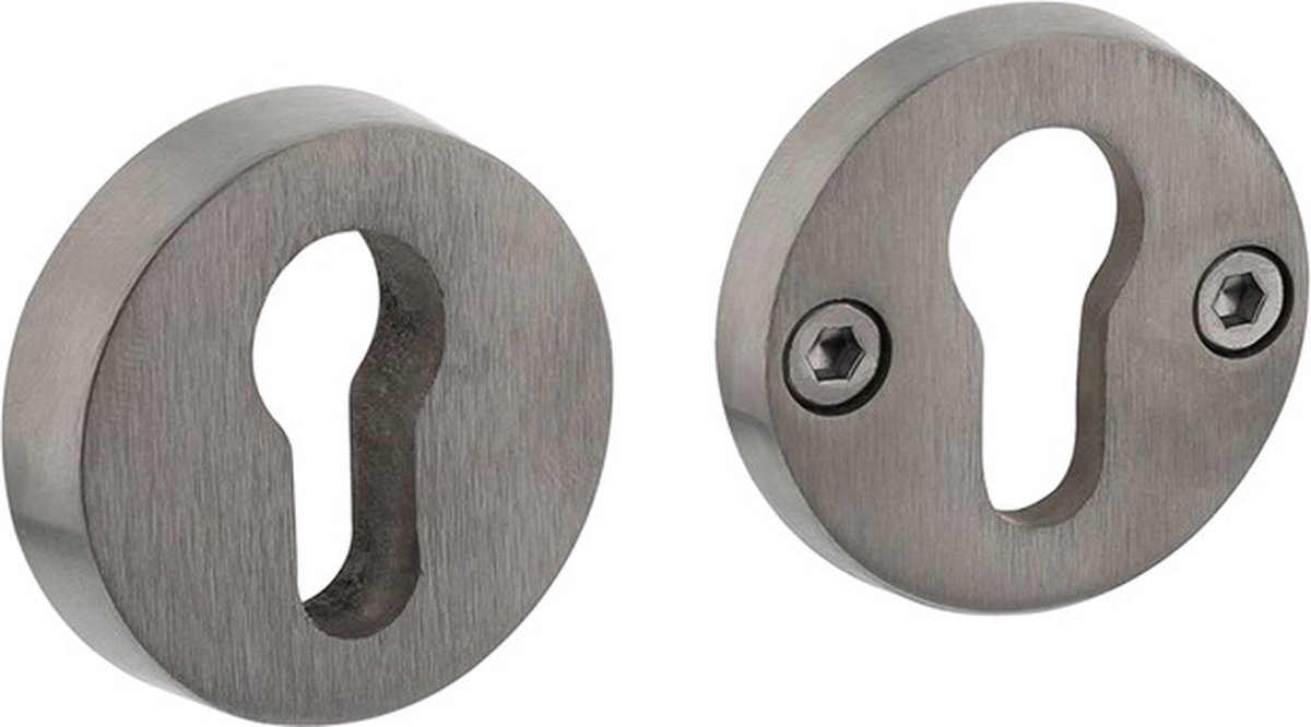Intersteel veiligheidscilinder rozetten - diameter 52mm (SKG3***) - RVS - 0035.375220