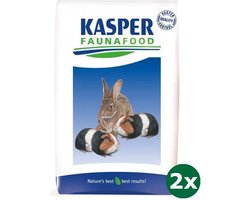 2x20 kg Kasper faunafood konijnenvoer gemengd