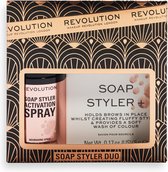 Makeup Revolution Soap Styler Duo Gift Set - Wenkbrauw Cadeau Set