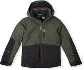 O'Neill Jas Boys TEXTURE JACKET Green Pet Wintersportjas 152 - Green Pet 50% Gerecycled Polyester (Repreve), 50% Polyester