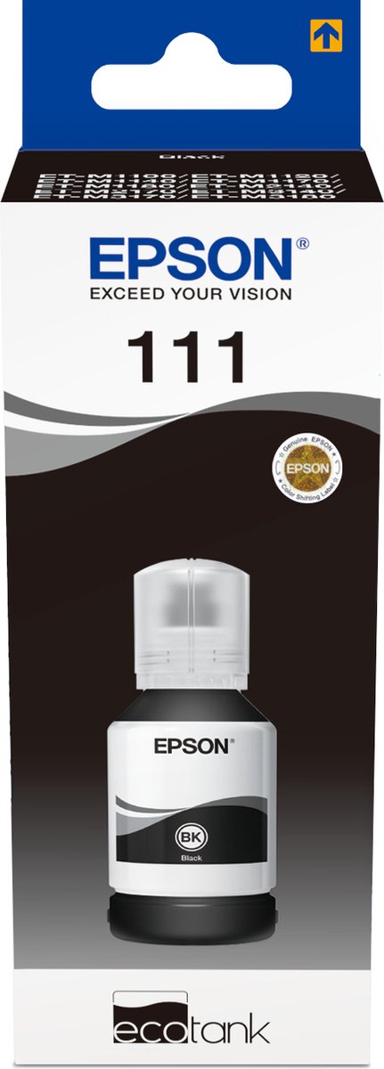 Epson 111 Inktflesje Zwart