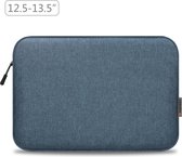 Sleeve Pouch Hoes Etui voor Apple Macbook Air 13" M2 Laptop Blauw