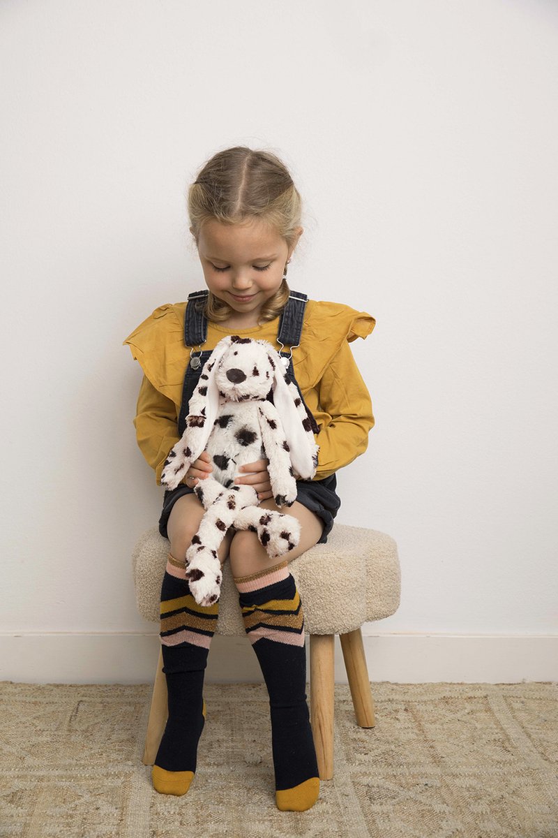 Happy Horse Konijn Richie Knuffel 28cm - Special (wit/zwart) - Baby knuffel — afbeelding 2