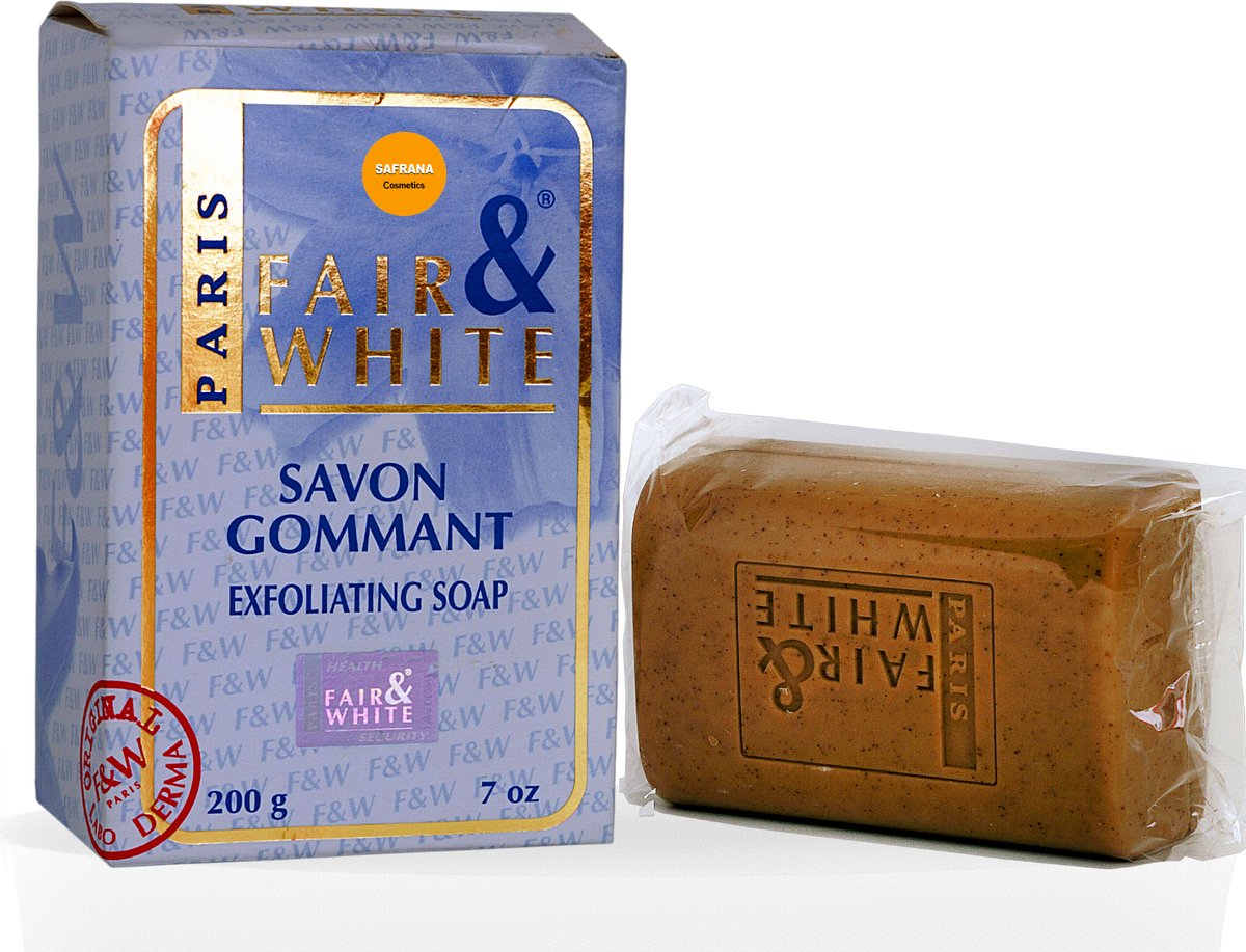Fair And White Gold 1 Prepare Satin Exfoliating Soap – 200g, Skin Brightening