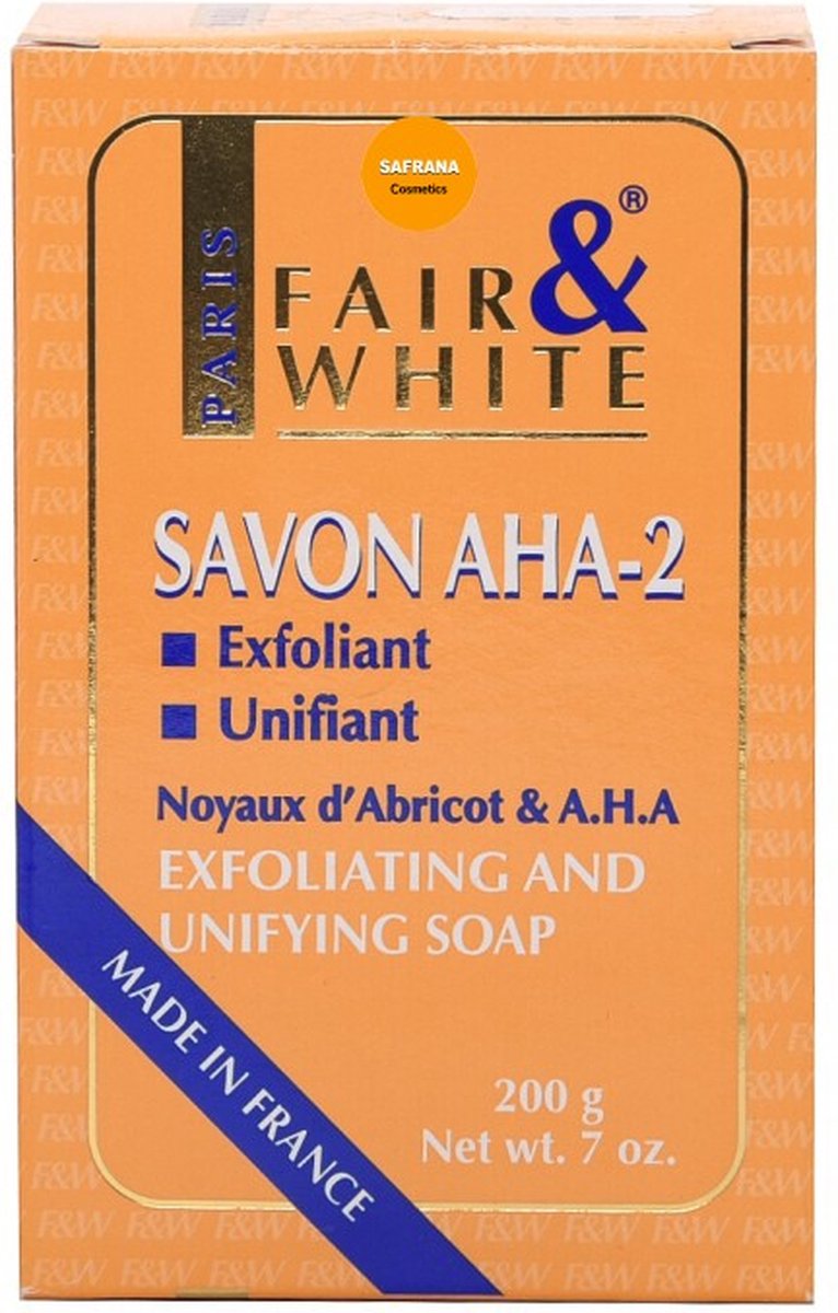Savon exfoliant et éclaircissant Fair & White Savon AHA-2 | bol.com