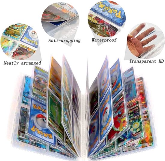 Thumbnail van een extra afbeelding van het spel A.A.S  Verzamelmap  -Ideaal voor Pokémon Kaarten -Album Voor 240 kaarten- Charizard- A5 formaat
