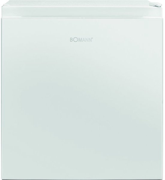 Mini koelkast Bomann KB 7245 45L met vriesvak 4L, vrijstaand, stille 39 dB, wit, verstelbare deur en temperatuur
