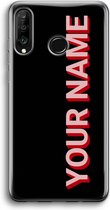 Gepersonaliseerd - Case Company® - Hoesje geschikt voor Huawei P30 Lite hoesje - Namecase - Soft Cover Telefoonhoesje - Bescherming aan alle Kanten en Schermrand