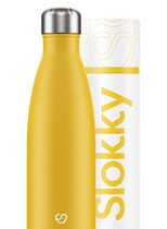 Slokky - Thermos Yellow Mat & Gourde - 500ml