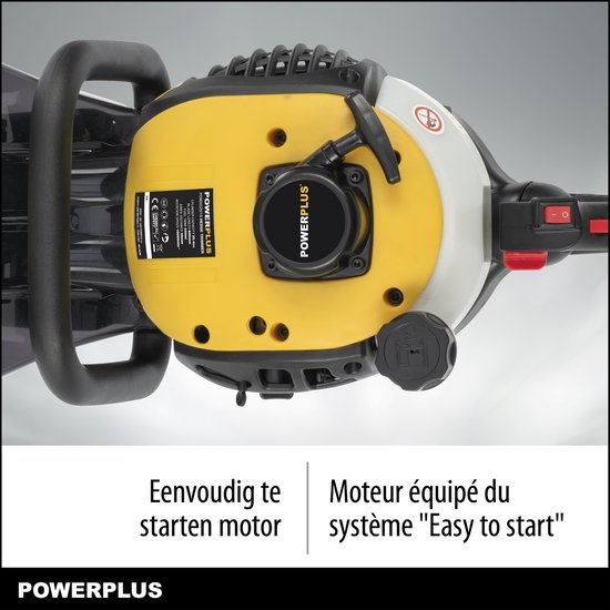 Powerplus Benzine Heggenschaar POWXG2018 - Benzine haagschaar van 25,4 cc, mes van 640 mm en afstand van 28 mm, tuingereedschap voor het knippen van struiken, heggen en planten van Powerplus — afbeelding 2