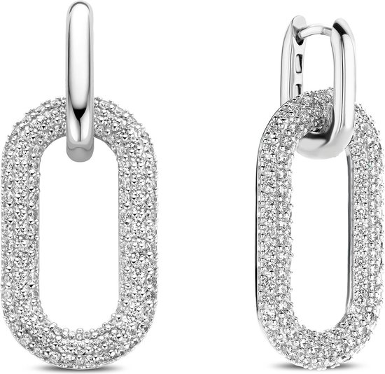 TI SENTO - Milano Oorbellen 7844ZI - Zilveren dames oorbellen | bol.com