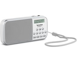 TechniSat TECHNIRADIO RDR Portable Analogique et numérique Gris, Blanc