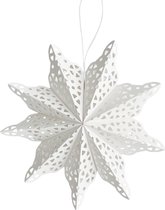 Delight Department étoile flocon de neige blanc - Papier - Décorations de Noël - 22cm