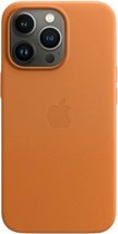 Origineel Apple iPhone 13 Pro Hoesje MagSafe Leather Case Bruin