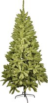 Sapin de Noël artificiel - 240 cm - socle en acier - vert sapin