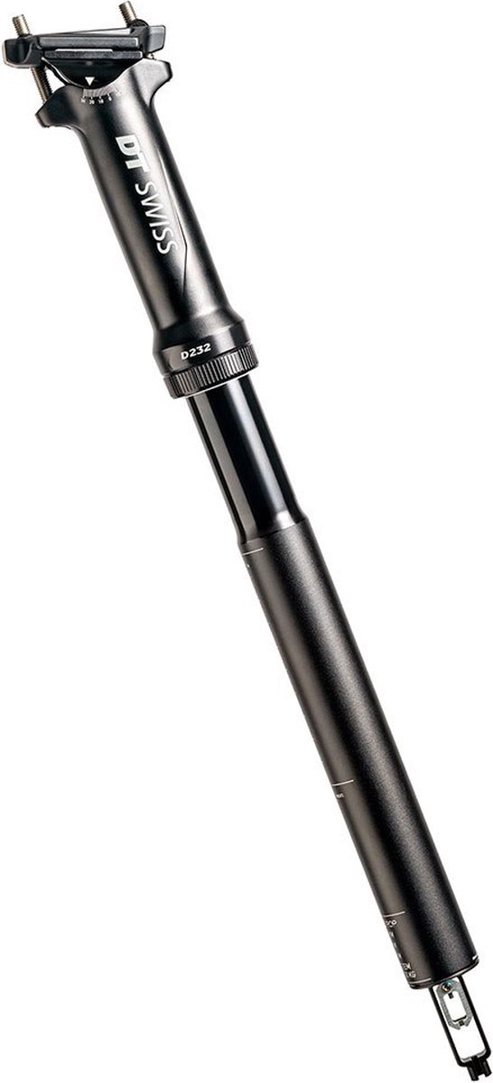Dt Swiss D 232 L1 Dropper Zadelpen Zwart 340-400 mm / 30.9 mm