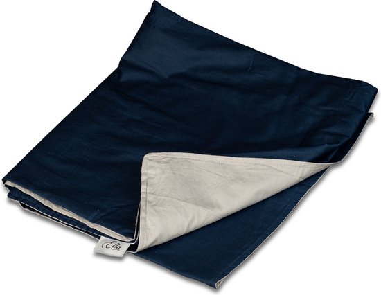Housse de couverture lestée Ella 150 x 210 cm - Housse 100% coton OEKO-TEX