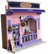 Miniatuurhuisje - bouwpakket - Miniature scene - winkel - boetiek - Queen shop