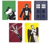 Doctor Who - set of 5 Greeting Cards