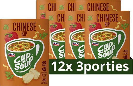 Unox Chinese Kip Cup-a-Soup - 36 Porties - Voordeelverpakking