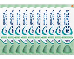 10 x Sensodyne Tandpasta 75 ml Proglasur Daily Protection
