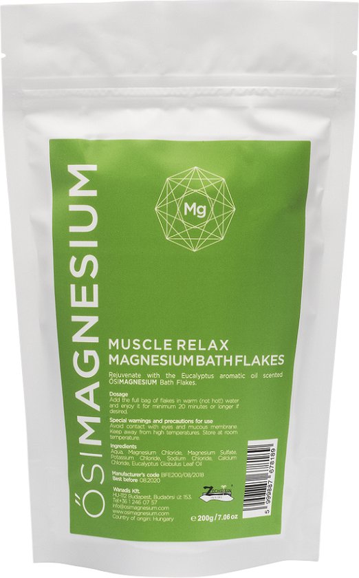 Spier Ontspannende Magnesium Badvlokken (Eucalyptus)