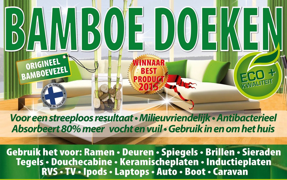 Goedkoopste Ramenset - Raamdoeken - Microvezel glasdoeken - Droogdoek- Microvezeldoek - Zeem - Droogdoek - Keukendoek - Wonderdoek - Streeploos schoonmaken - 2 STUKS GRIJS Relax Bamboe Concentraat