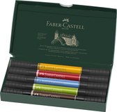 Stylo à dessin Faber-Castell - Pitt Artist Pen - marqueur duo - 5 pièces - FC-162005