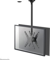Neomounts FPMA-C340DBLACK support plafond double TV/moniteur orientable pour écrans 32-75" - Noir