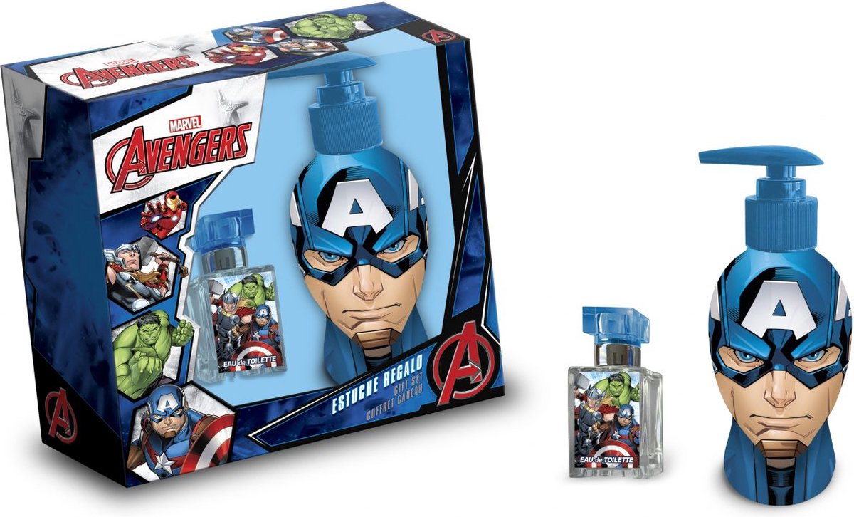 Avengers Captain America coffret cadeau eau de toilette et shampoing | bol