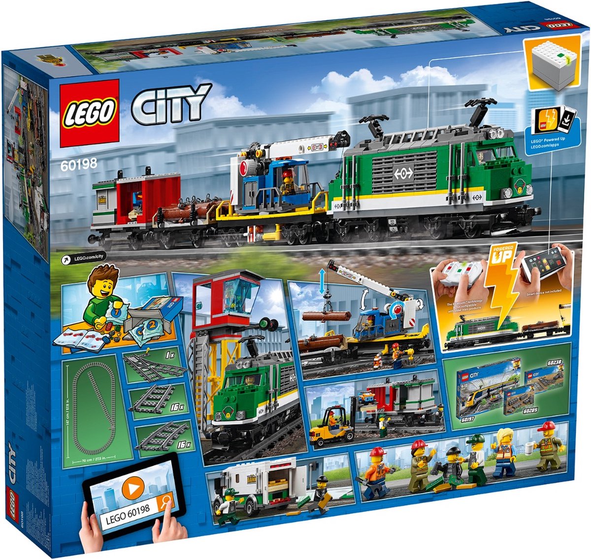 LEGO City Treinen Vrachttrein - 60198 | bol.com