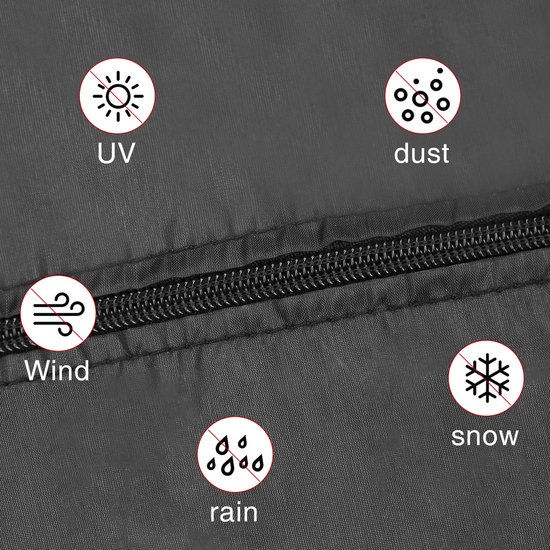 Bandenhoes voor 4 stuks auto SUV waterdichte wielband bescherming cover anti sneeuw zon stofdicht vrachtwagen automotive buitenbanden covers beschermer (kleur: L 80 cm