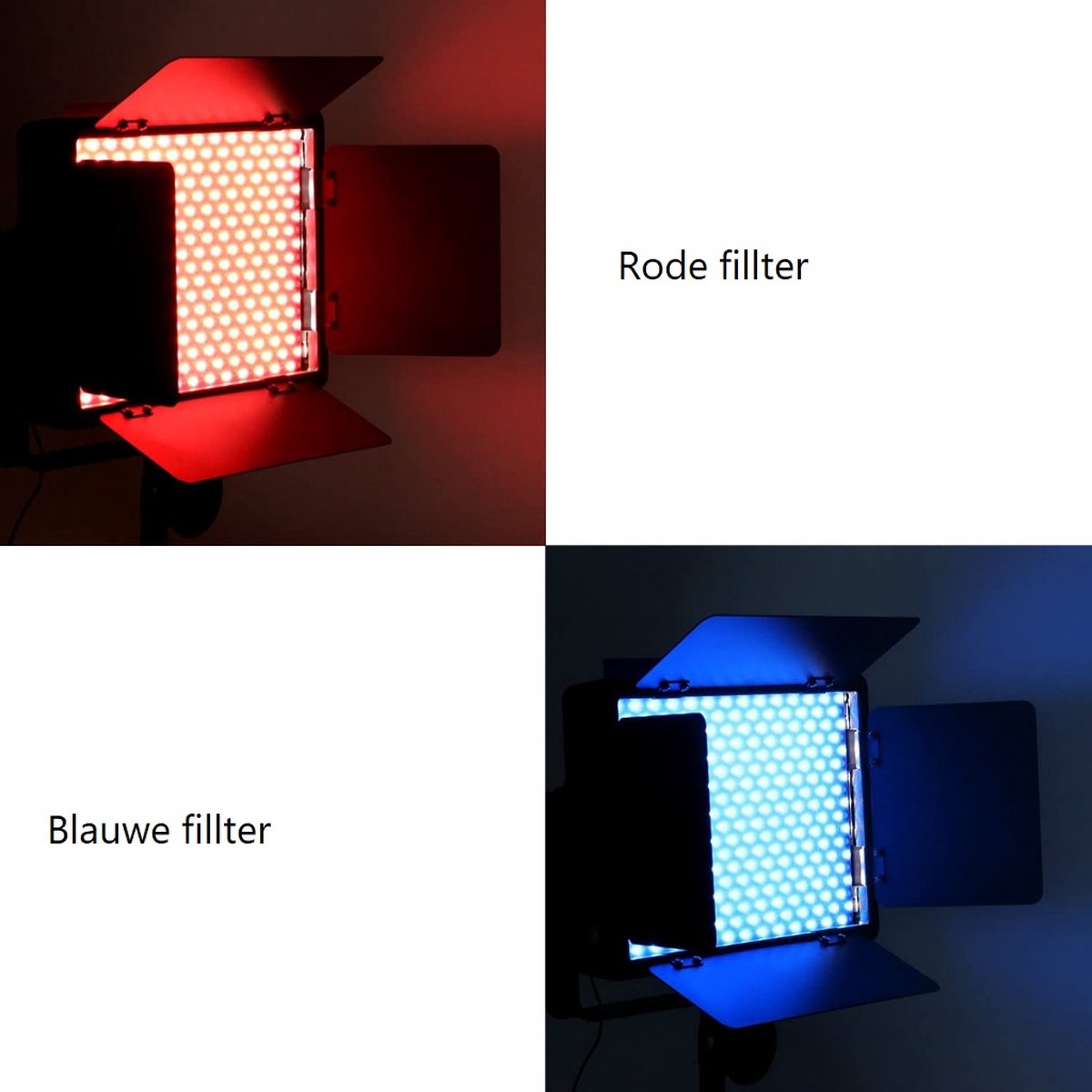 Neewer® Transparant Kleur Correctie Licht Gel Filter Set Verpakking