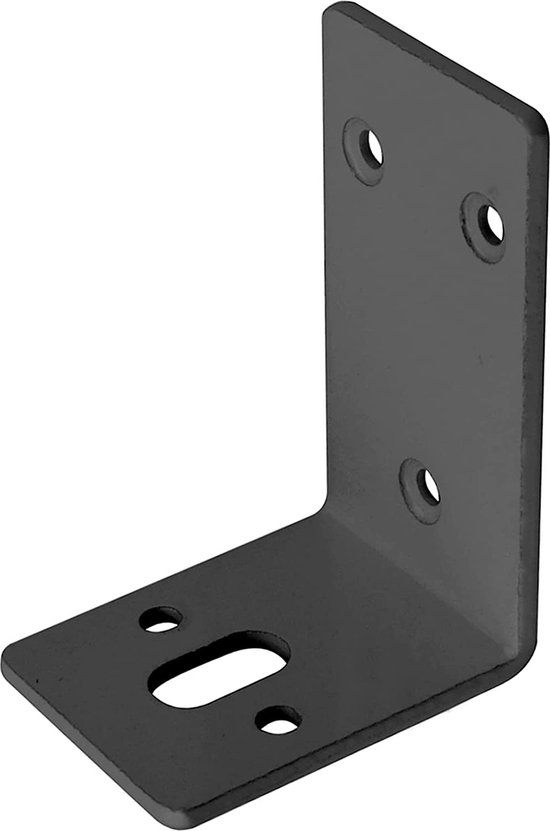 Lot De 10 Connecteurs D'angle Pour Meubles 30x30x1,5 Mm - En Acier Galvanisé, 6 Trous - Idéal Assemblage Bois