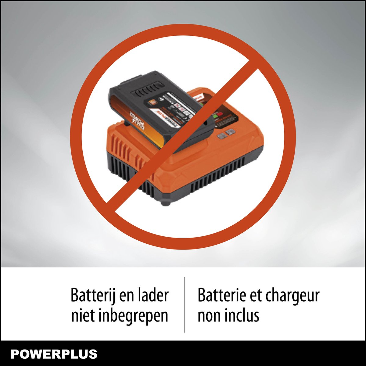 Powerplus Dual Power accu grasmaaier POWDPG75561 - 20 V, 340 mm Ø grasmachine, zonder accu en lader, met grasopvangsysteem en achteruitworp – foto 2
