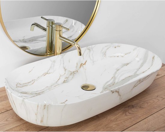 Lavabo en céramique CLEO 81 cm SHINNY AIAX