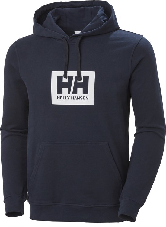 Helly Hansen Box Hoodie - Heren - Blauw - Maat XL