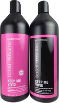 Shampoo & Conditioner - Total Results Keep Me Vivid Matrix 2 x 1000 ml