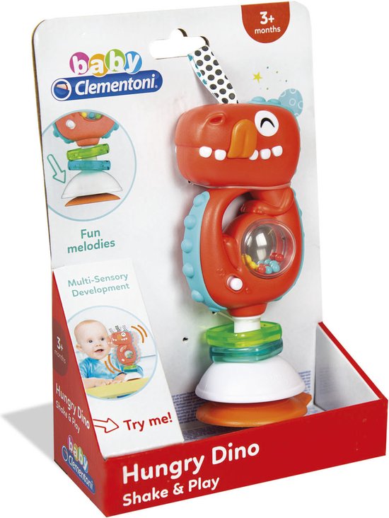 Clementoni Baby rammelaar Dino van Clementoni — afbeelding 4