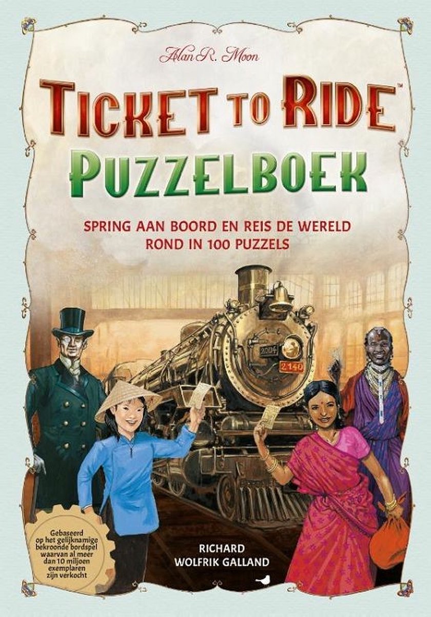 Ticket to Ride puzzelboek, Richard Wolfrik Galland | 9789045326412 | Boeken  | bol.com
