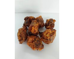 DierOKÉ - turkey necks 100% natuurlijke hondensnacks - kalkoennekken - kalkoen chunks - turkey dog treat 1000gr (1kg)