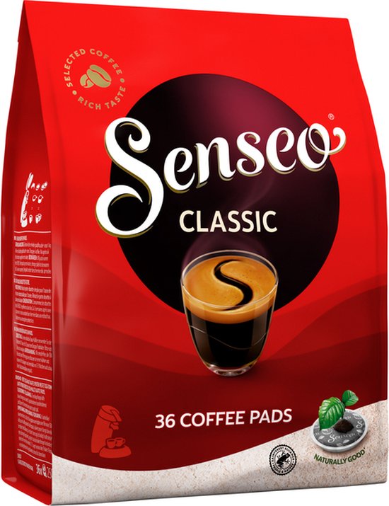 Dosettes à café régulières Senseo Classic - 10 x 36 | bol.com