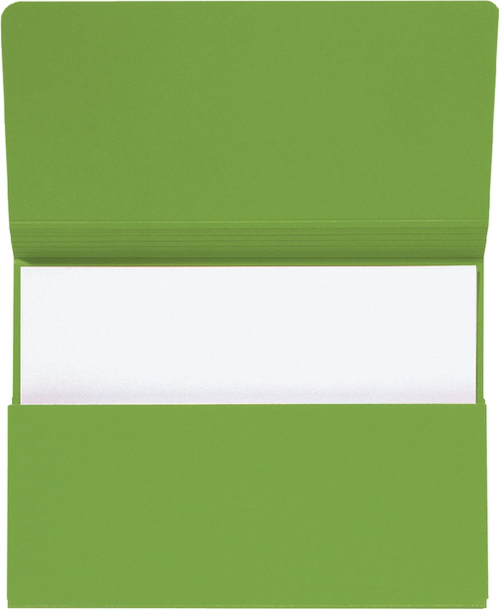 Pocketmap jalema secolor fo groen | Omdoos a 10 stuk | 50 stuks