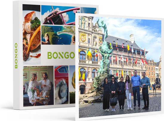 Bongo Bon - RONDLEIDING MET GIDS DOOR ANTWERPEN VOOR 2 PERSONEN - Cadeaukaart cadeau voor man of vrouw