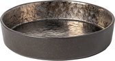Costa Nova - lagoa kom - soep/pasta  - zwart - aardewerk -  set van 8 - rond 20 cm