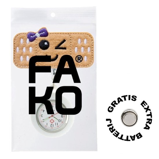 Fako® - Montre Infirmière - Montre Infirmière - Roller Plâtre - Emoji Noeud  Papillon... | bol.com
