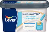 Tuiles murales Levis Simply Refresh, satinées, Simply White , 2L